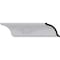 Ekena Millwork 3 3/4"H x 3 7/8"P x 5 3/8"F x 94 1/2"L, (12" Repeat), Strasbourg Crown Moulding MLD04X04X05SG - alternate 1